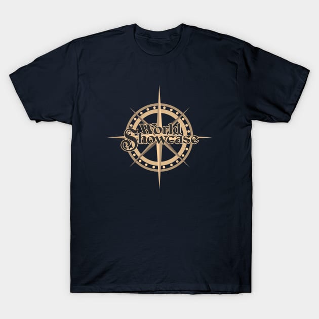 World Showcase Compass T-Shirt by Lunamis